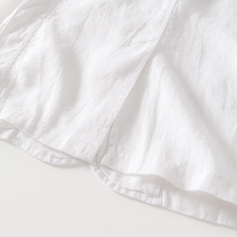 Pure Linen Vintage Business Jacket