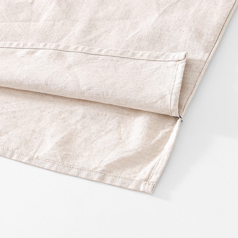 Chinese Style Linen Short Sleeve Shirt