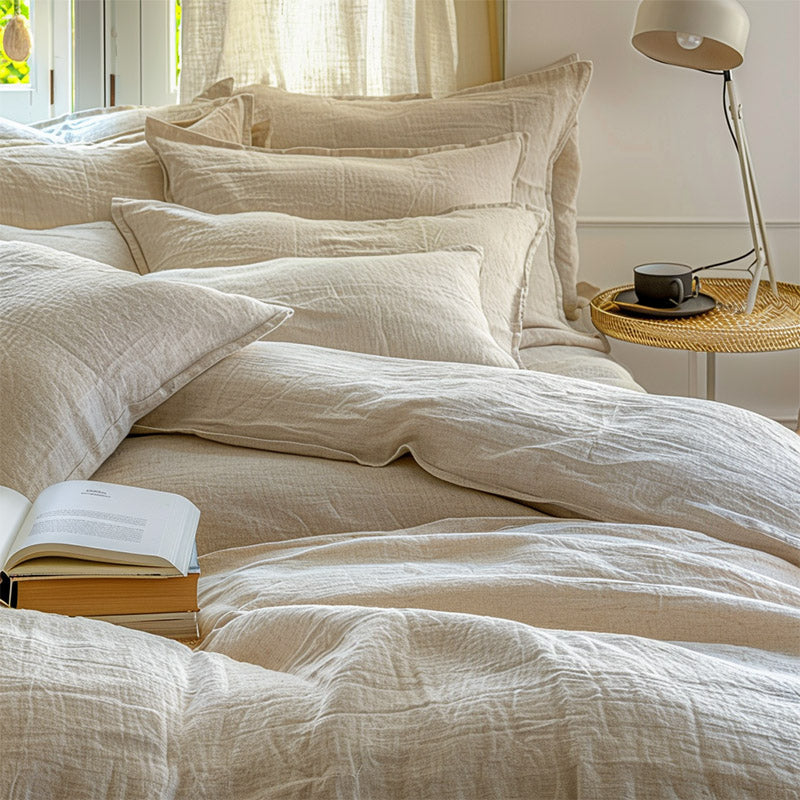 Washed Linen Duvet Set