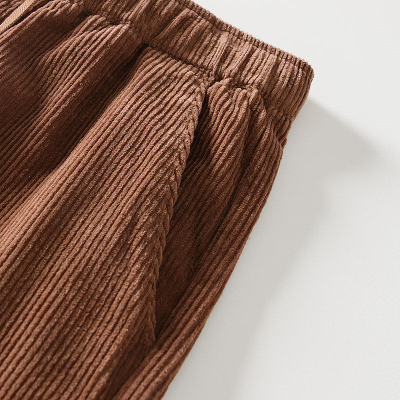 Vintage Corduroy Straight Pants