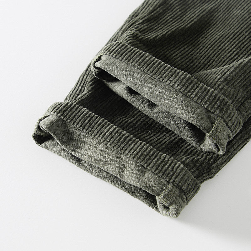 Vintage Corduroy Straight Pants