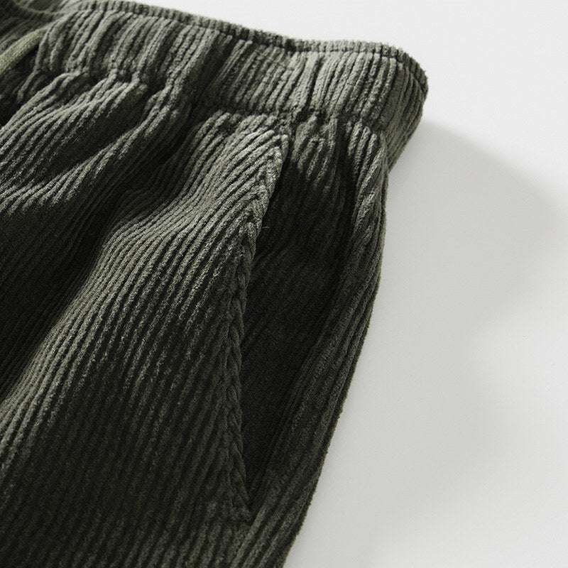 Vintage Corduroy Straight Pants