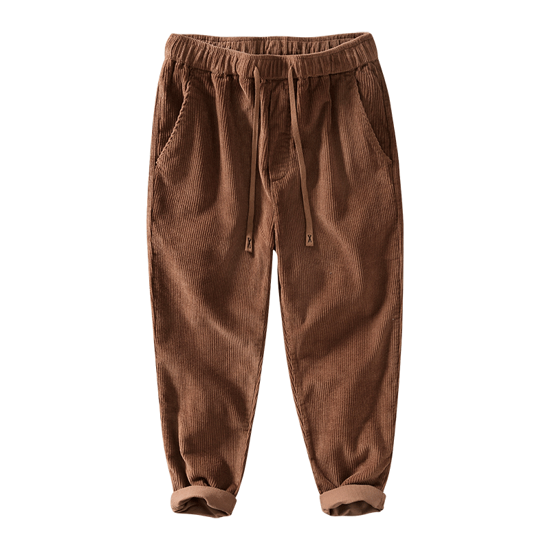 Vintage Corduroy Straight Pants